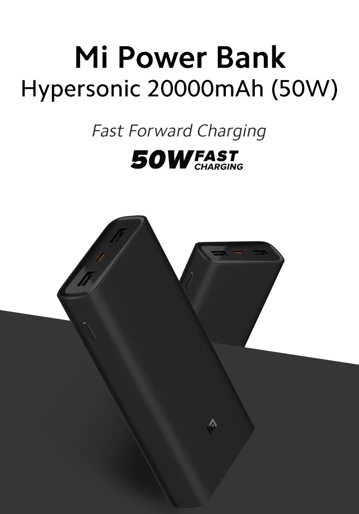 Mi Xiaomi 50w 20000mah Super Fast Charge Power Bank Maharagama 7002