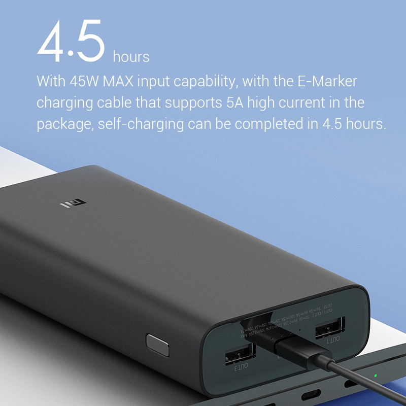 MI Xiaomi 50W 20000mah Super Fast Charge Power Bank | Maharagama