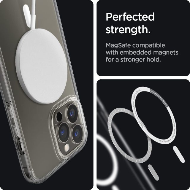 Spigen IPhone 15 Case (MagSafe) Ultra Hybrid Clear Cover