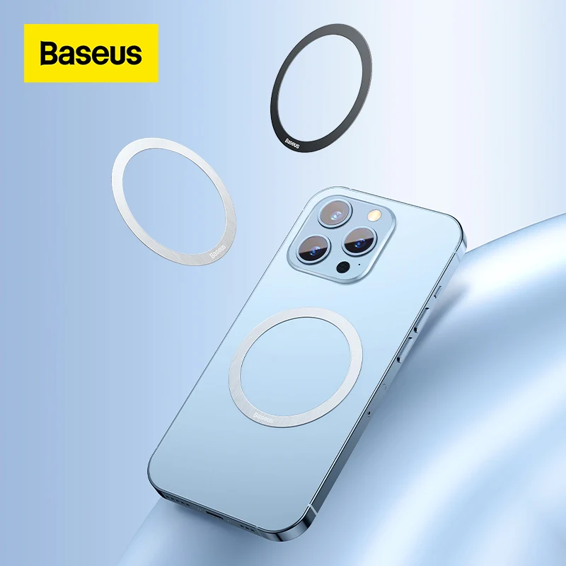 Baseus Magnetic Sticker For Wireless Charger Metal Plate Ring