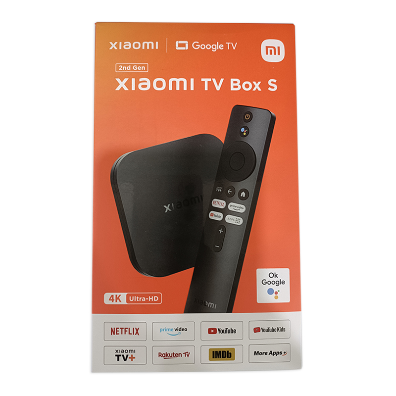 Xiaomi Mi Android TV Box S Smart Voice Remote Control Global Version 2 Gen  2023