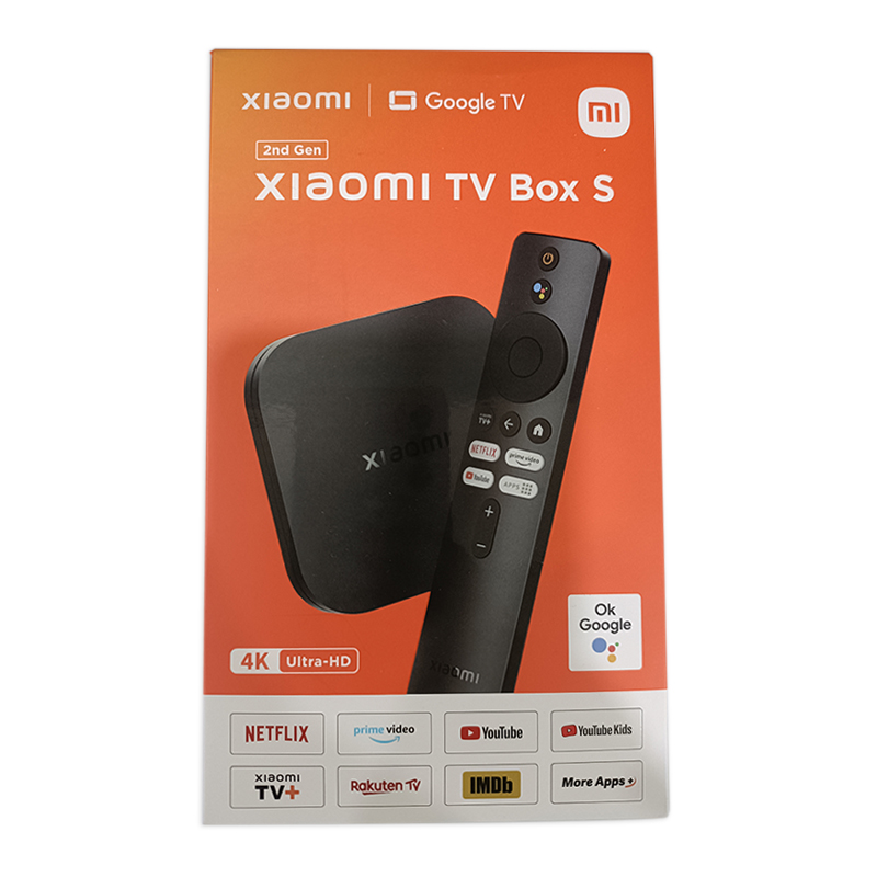  Xiaomi TV Box S (2nd Gen) 4K Ultra HD Streaming Media