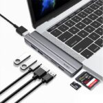 WIWU T9 (8-in-1) Duel HDMI Adapter MacBook Hub Splitter
