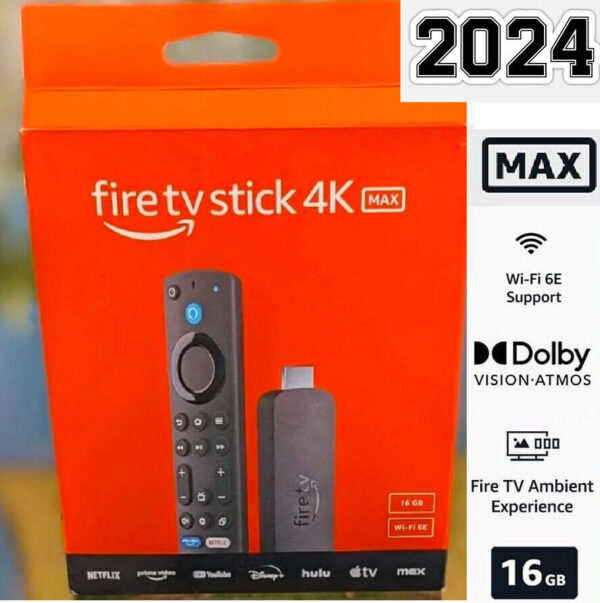 Amazon Fire TV Stick 4K Max with Alexa 2nd Gen 2024 - Image 4