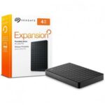 SeaGate 4TB External Hard Disk Drive & USB 3.0 Cable