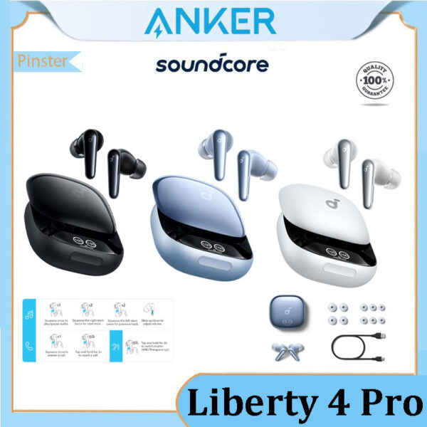 Anker Soundcore Liberty 4 Pro Earbuds - Image 2