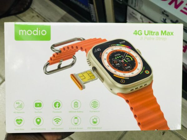 Modio 4G Ultramax Plus Android Sim Card Smart watch - Image 6