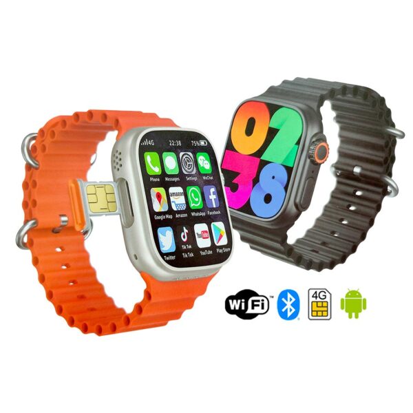 Modio 4G Ultramax Plus Android Sim Card Smart watch - Image 8