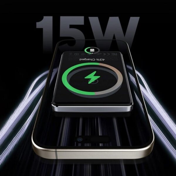 Recci Armor Wireless Magnetic 20W 10000mAh Power Bank - Image 5