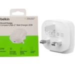 Belkin Boost Charge USB-C 20W MFi Certified Wall Adapter