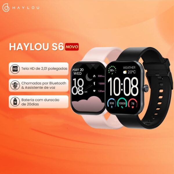 Haylou Watch S6 Bluetooth Calling Smart Watch - Image 5