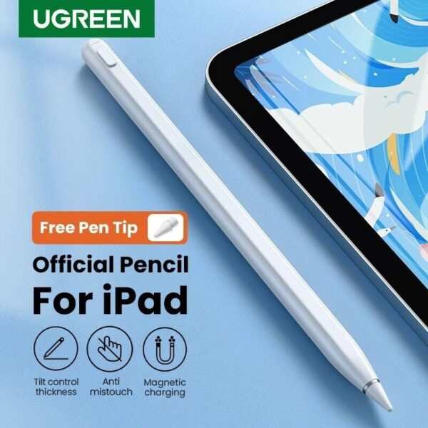 UGREEN Smart Stylus Pencil for Ipad Wireless Charging Palm Rejection - Image 9