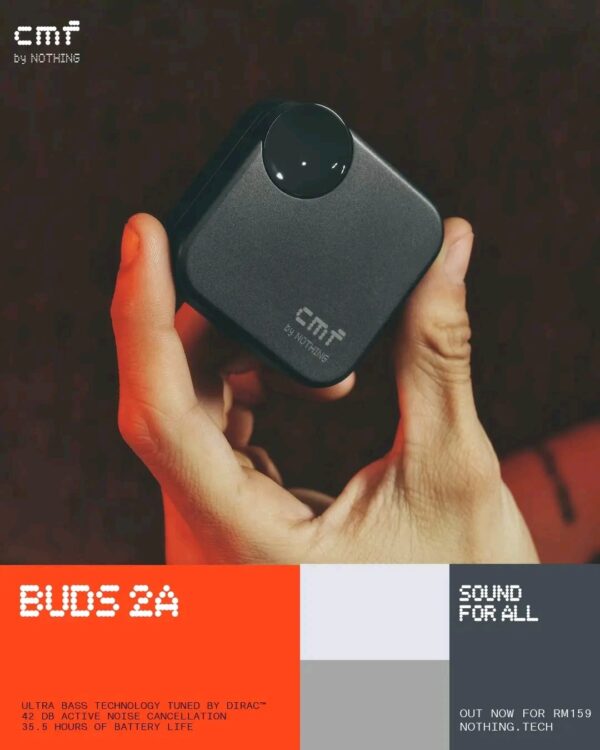 CMF By Nothing Buds 2A Wireless Earbuds with Noice Cancellation - Image 7