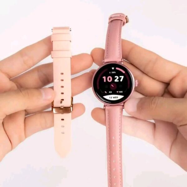 Kieslect Pura ELE Smartwatch Pink Rose Gold Elegance for Women - Image 3