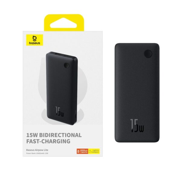Baseus Airpow 15W 10000mah Power Bank - Image 7