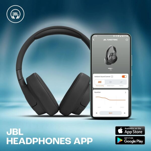 JBL Tune 770NC Wireless Over Ear Headphones - Image 3