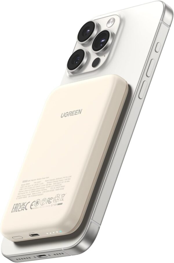 UGreen 20W 10000mAh Wireless Magnetic Power Bank - MFi Certified