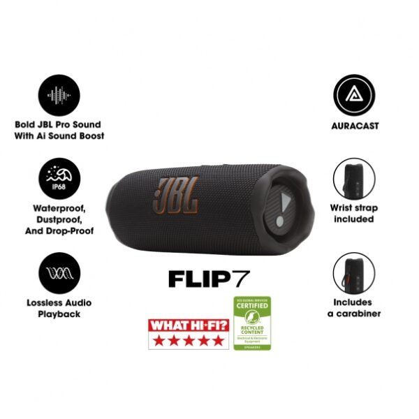 JBL Flip 7 Wireless Bluetooth Speaker - Image 7