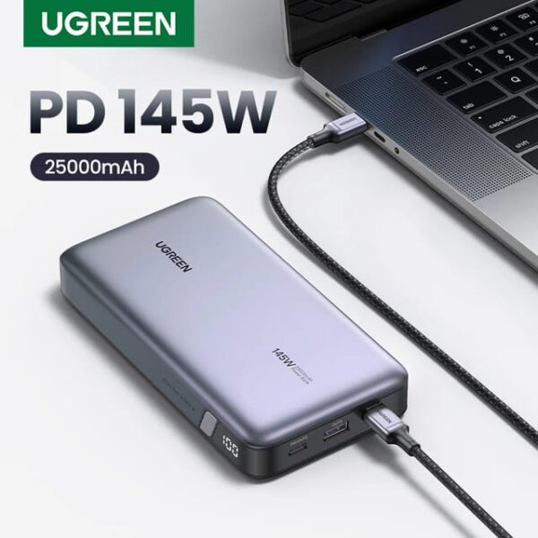 UGREEN 145W 25000Mah Fast Charging Flight Approved Power Bank - Image 6