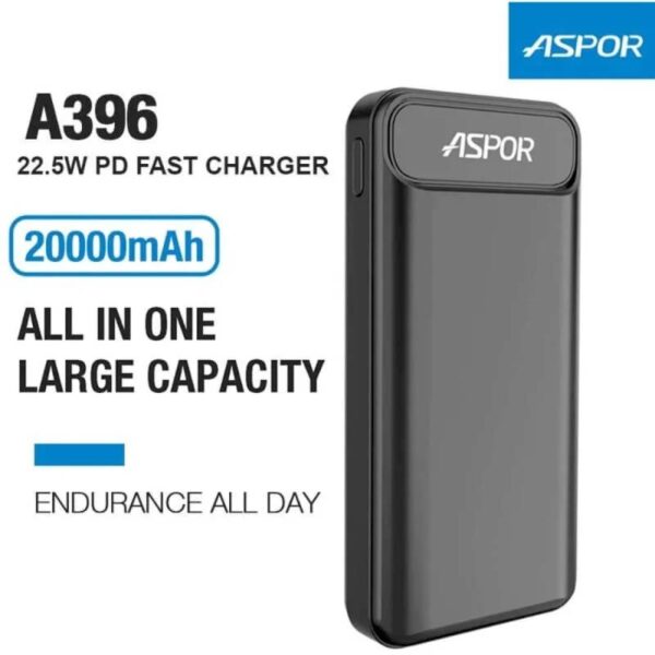 ASPOR 22.5W 20000mAh Power Bank - Image 5