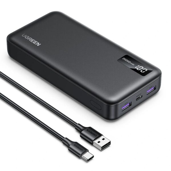 UGREEN 20W 22.5W 20000mAh Two Way Fast Charging Power Bank