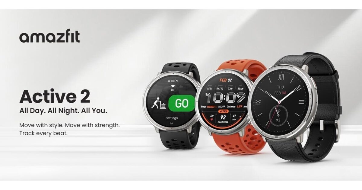 Amazfit Active 2 Smart Watch - Image 2