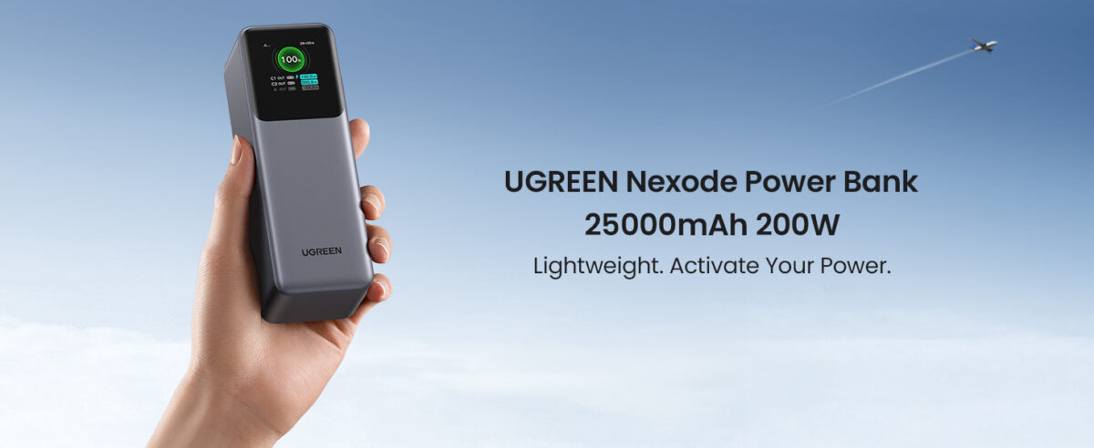 UGreen Nexode 200W 140W 25000mAh 3.1 PD Power Bank - Image 2