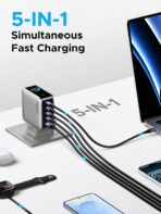 UGreen Nexode Pro 100W 5 Ports GaN Fast Charger With Display - Image 5