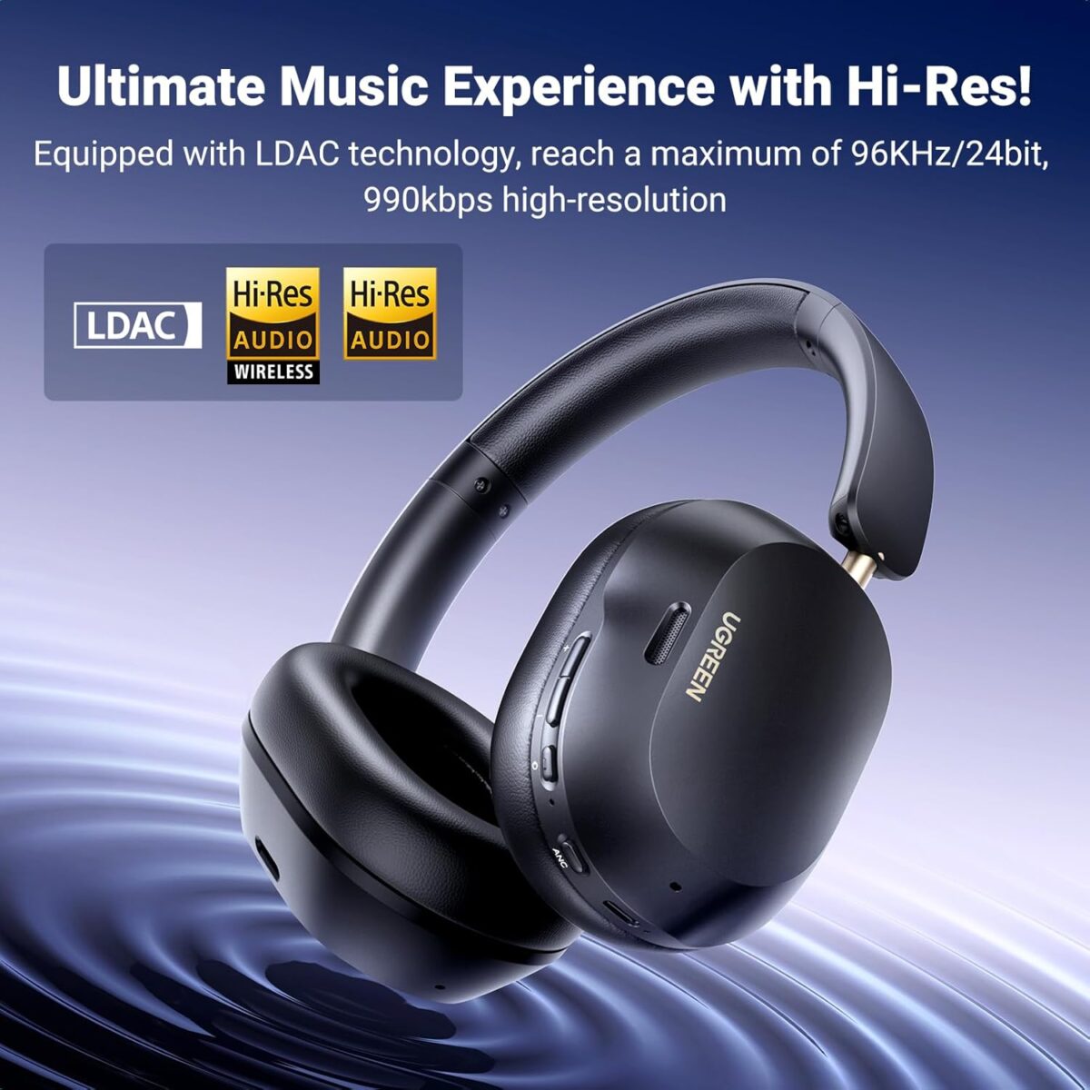 UGreen Hitune Max5c Hybrid ANC Headphone - Image 7