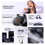 UGreen ClipBuds Pro Open-Ear ANC Wireless Earbuds - Image 2