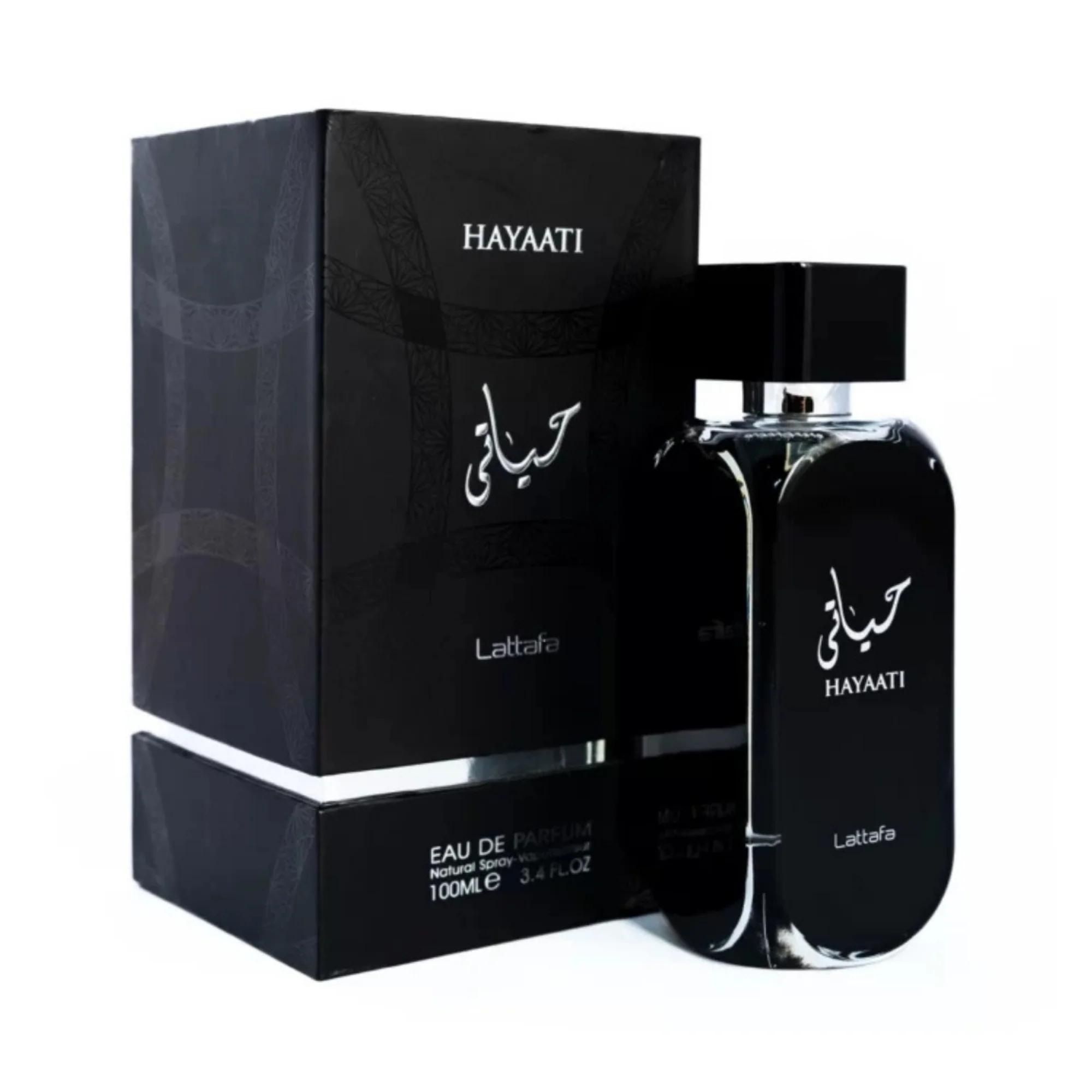 aLattafaHayaatiBlackEauDeParfum.jpg Lattafa Hayaati EDP 100ml Perfume - Image 1